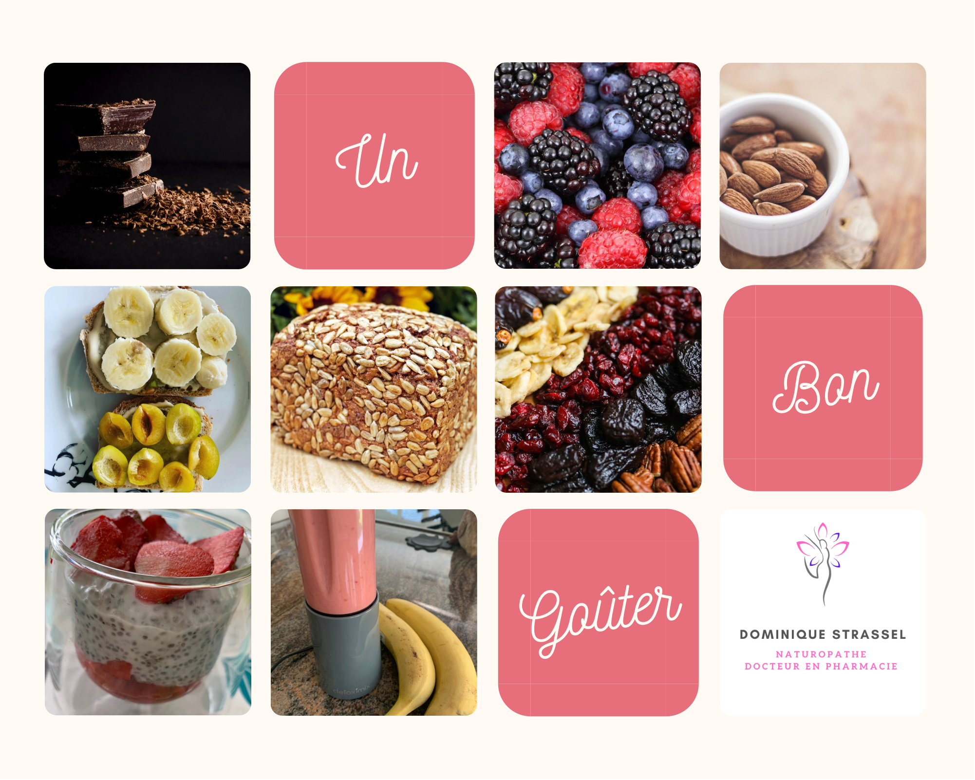 Gouter Le goûter gourmand ET healthy | Dominique Strassel - Naturopathe